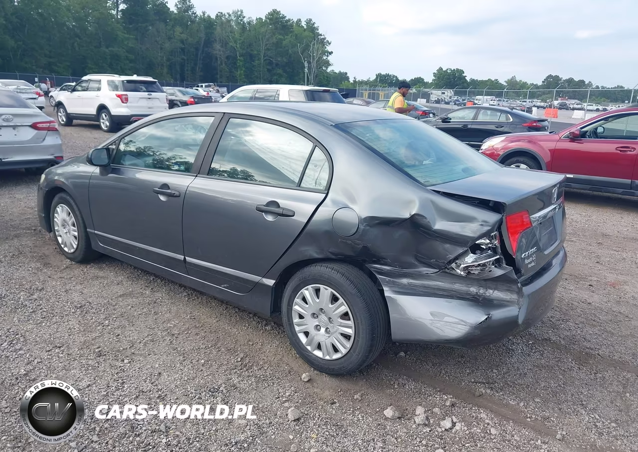 2010 Honda Civic Vp VIN:19XFA1F39AE079367 - 3