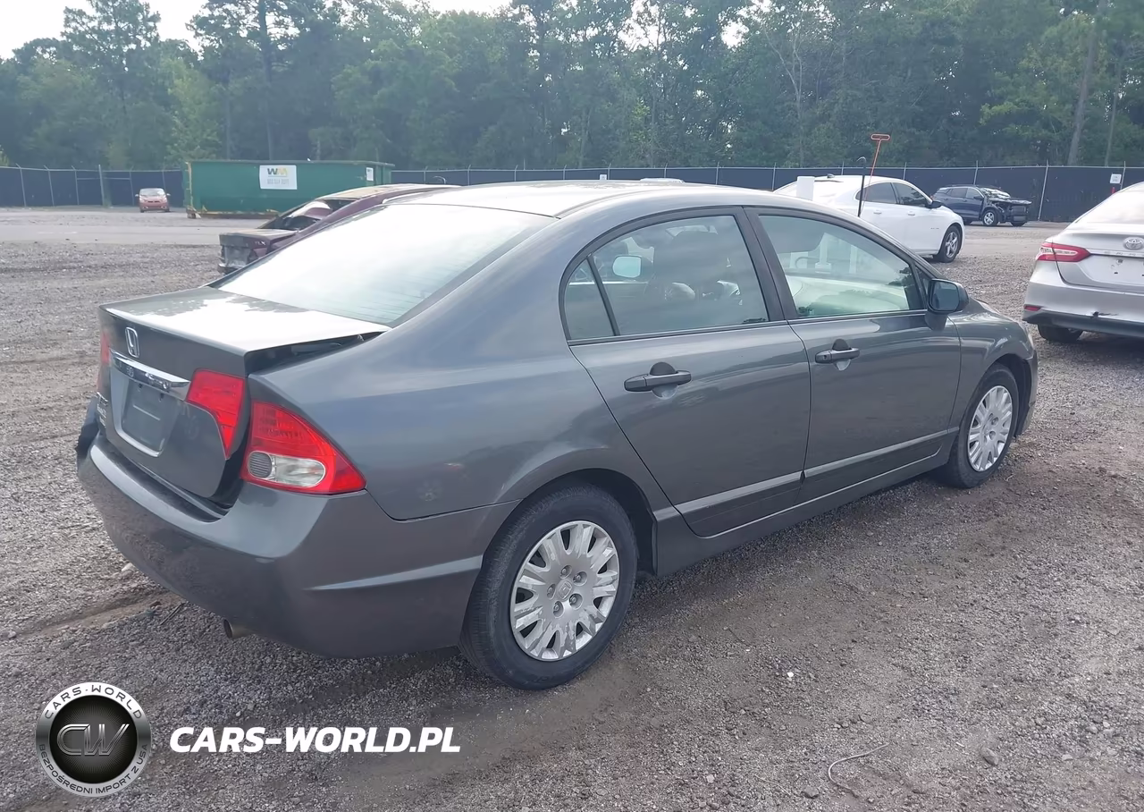 2010 Honda Civic Vp VIN:19XFA1F39AE079367 - 4