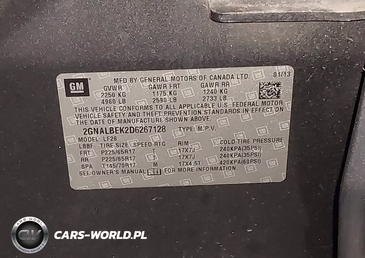 2013 Chevrolet Equinox Ls VIN:2GNALBEK2D6267128 - 9