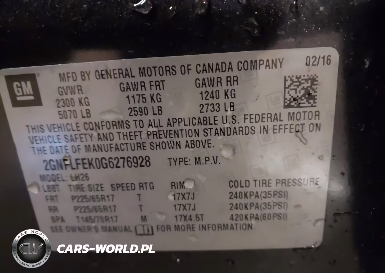 2016 Chevrolet Equinox Lt VIN:2GNFLFEK0G6276928 - 9