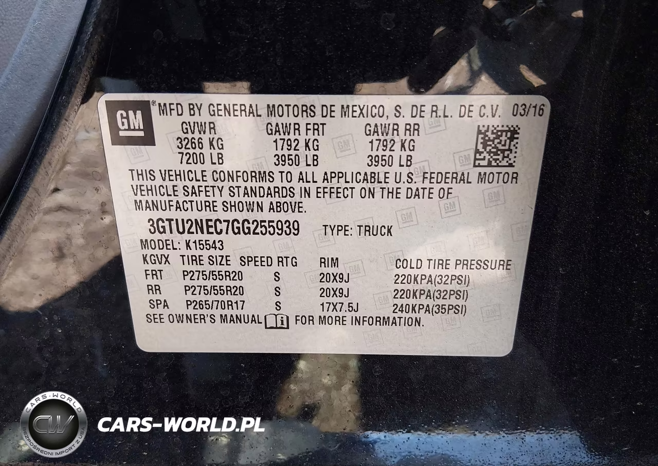 2016 GMC Sierra 1500 Slt VIN:3GTU2NEC7GG255939 - 9