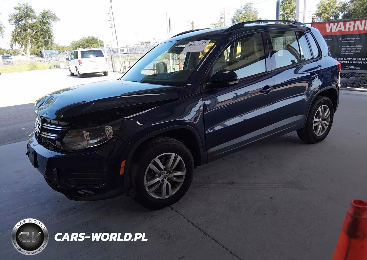 2016 Volkswagen Tiguan S VIN:WVGBV7AX4GW587837 - 2