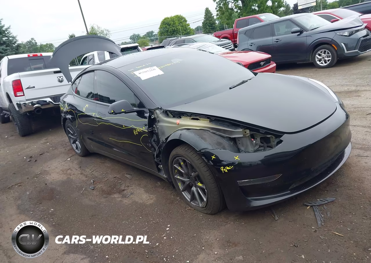 2022 Tesla Model 3 Long Range Dual Motor All-Wheel Drive VIN:5YJ3E1EB7NF158519 - 1