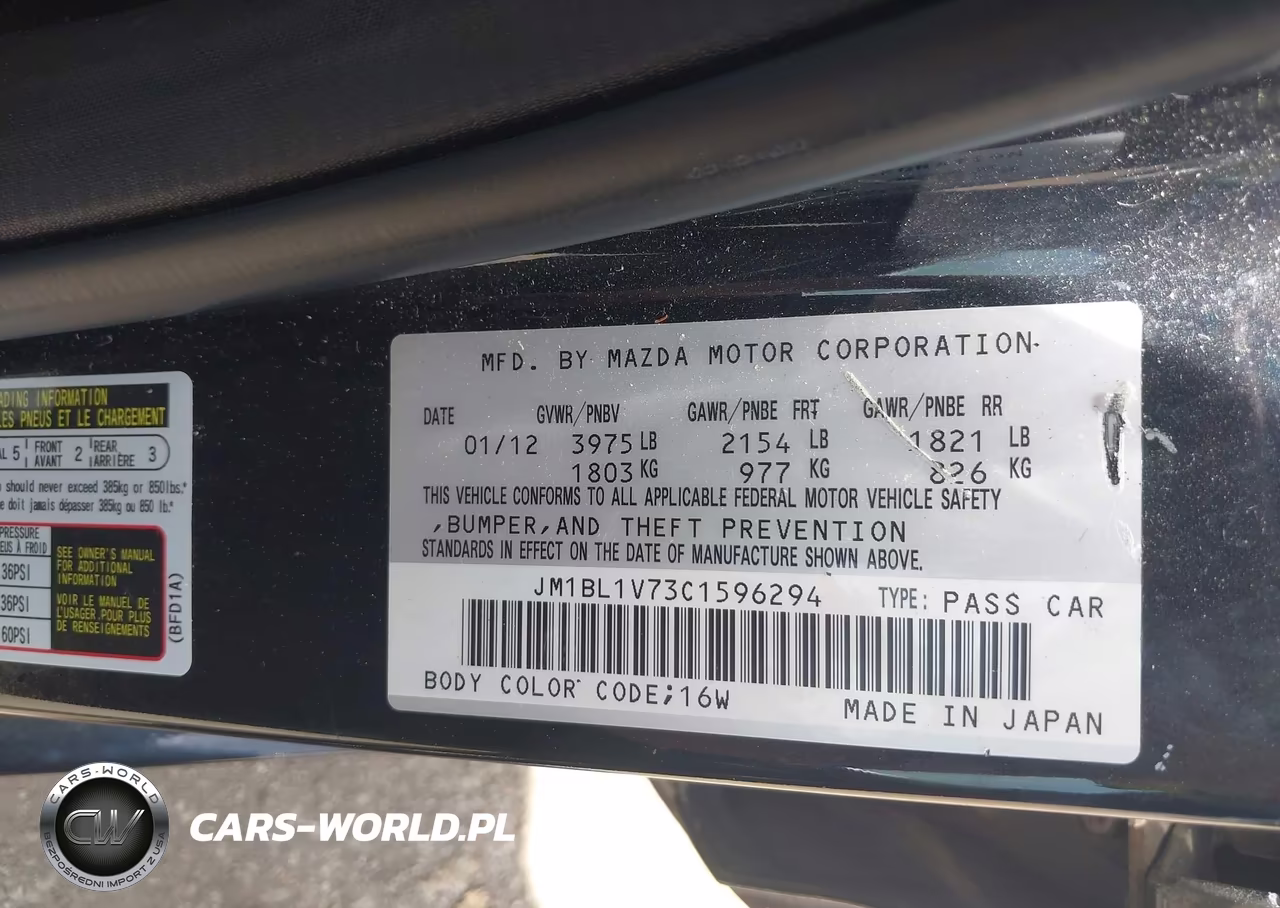 2012 Mazda Mazda3 I Touring VIN:JM1BL1V73C1596294 - 9