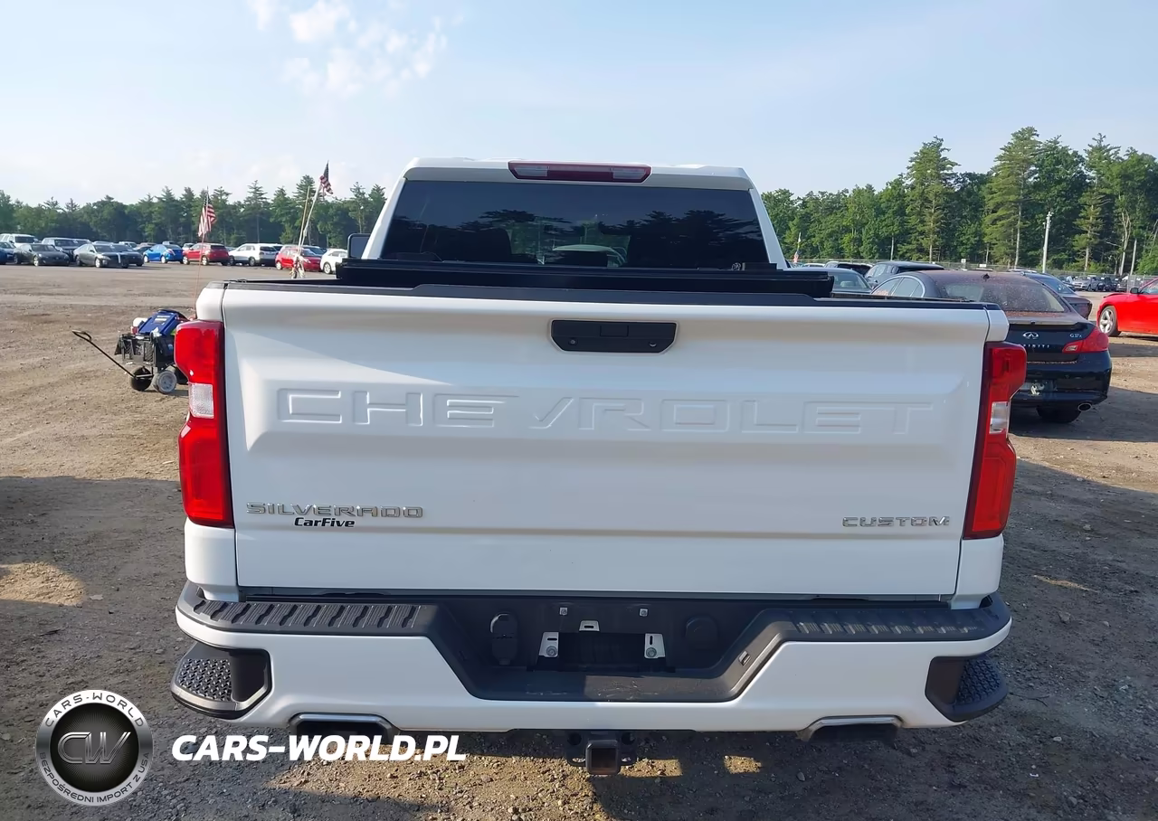 2021 Chevrolet Silverado 1500 4Wd Short Bed Custom VIN:3GCUYBEF5MG320807 - 17