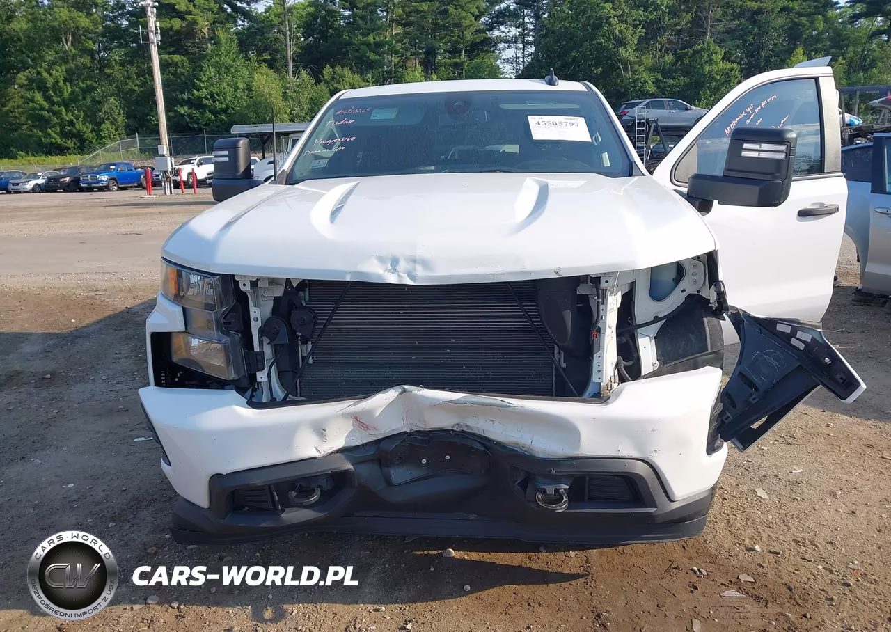2021 Chevrolet Silverado 1500 4Wd Short Bed Custom VIN:3GCUYBEF5MG320807 - 6