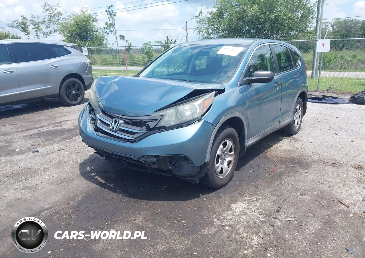 2013 Honda Cr-V Lx VIN:5J6RM3H3XDL039561 - 2
