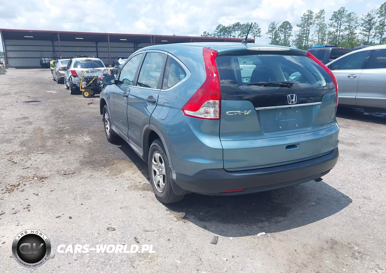 2013 Honda Cr-V Lx VIN:5J6RM3H3XDL039561 - 3
