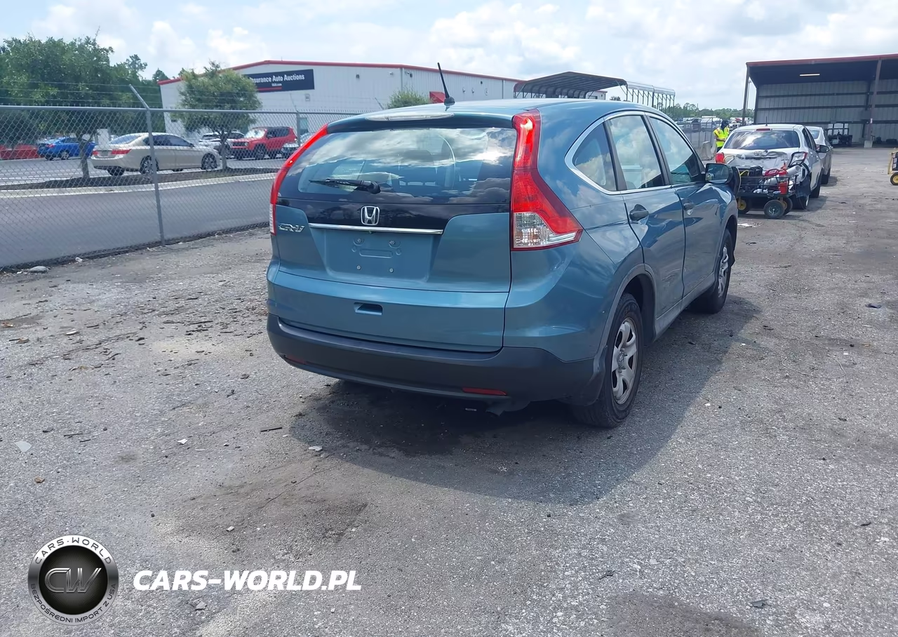 2013 Honda Cr-V Lx VIN:5J6RM3H3XDL039561 - 4