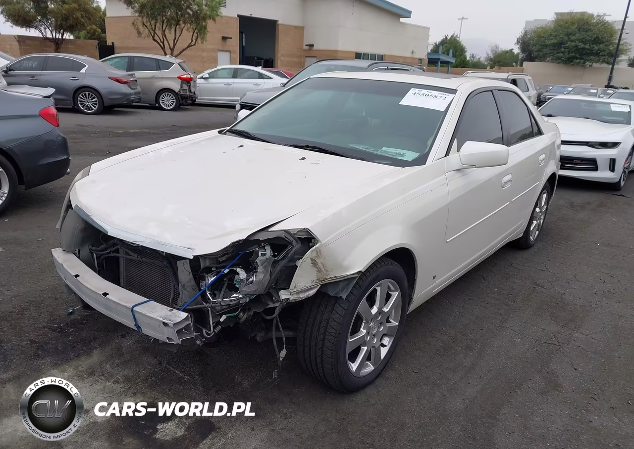 2007 Cadillac Cts Base W-1Sb VIN:1G6DP577370144703 - 2