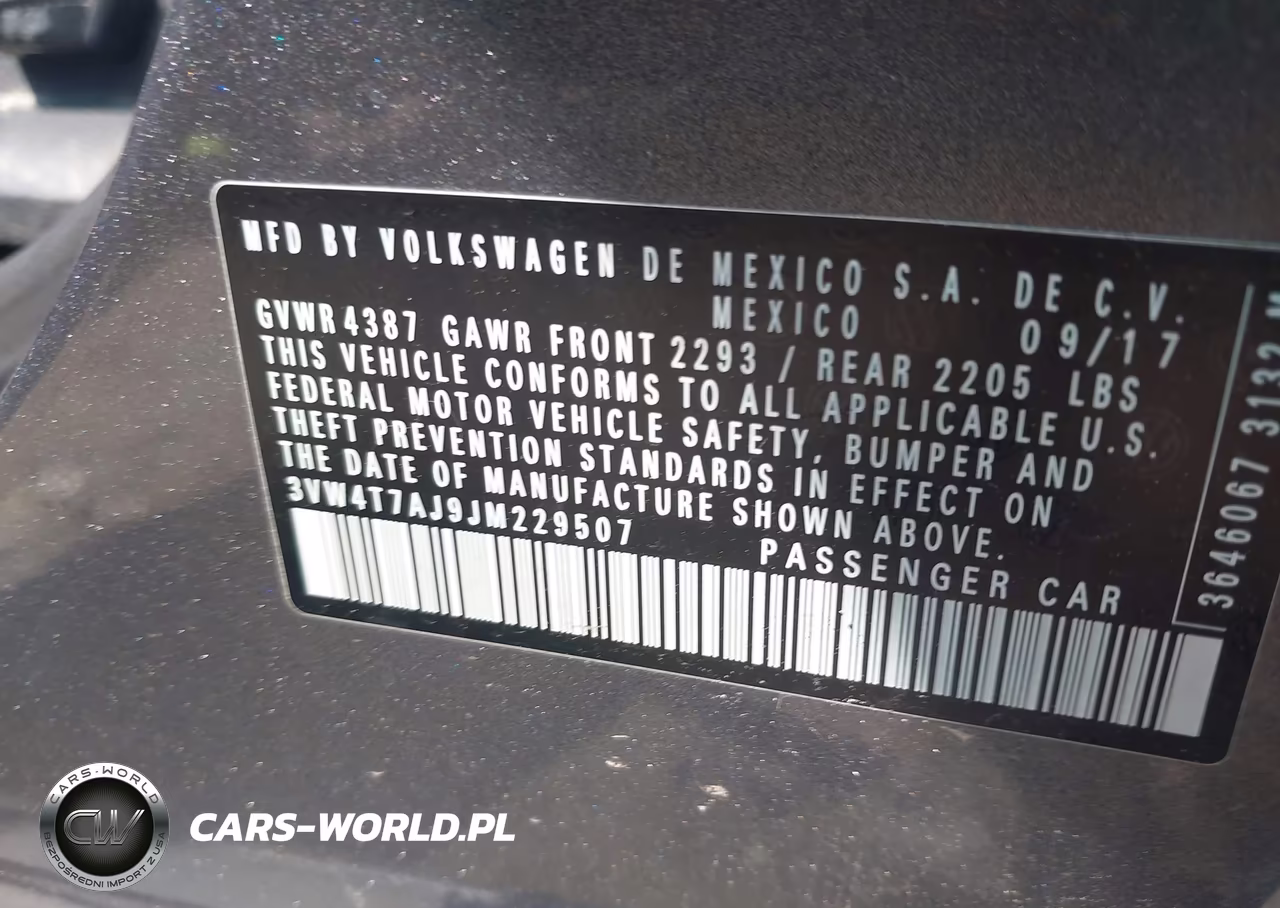 2018 Volkswagen Jetta 2.0T Gli VIN:3VW4T7AJ9JM229507 - 9
