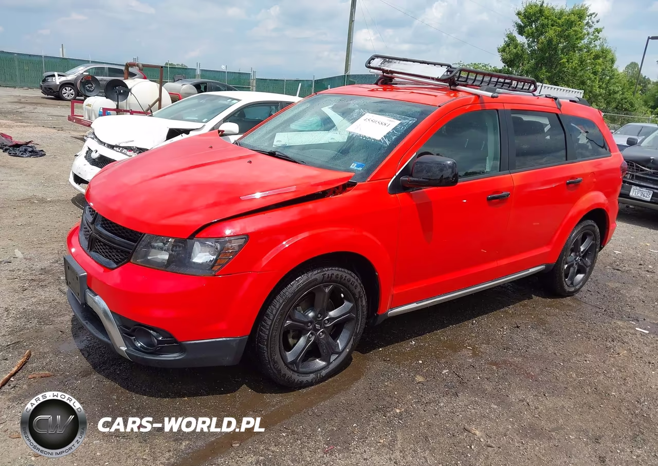 2019 Dodge Journey Crossroad Awd VIN:3C4PDDGG2KT838596 - 2