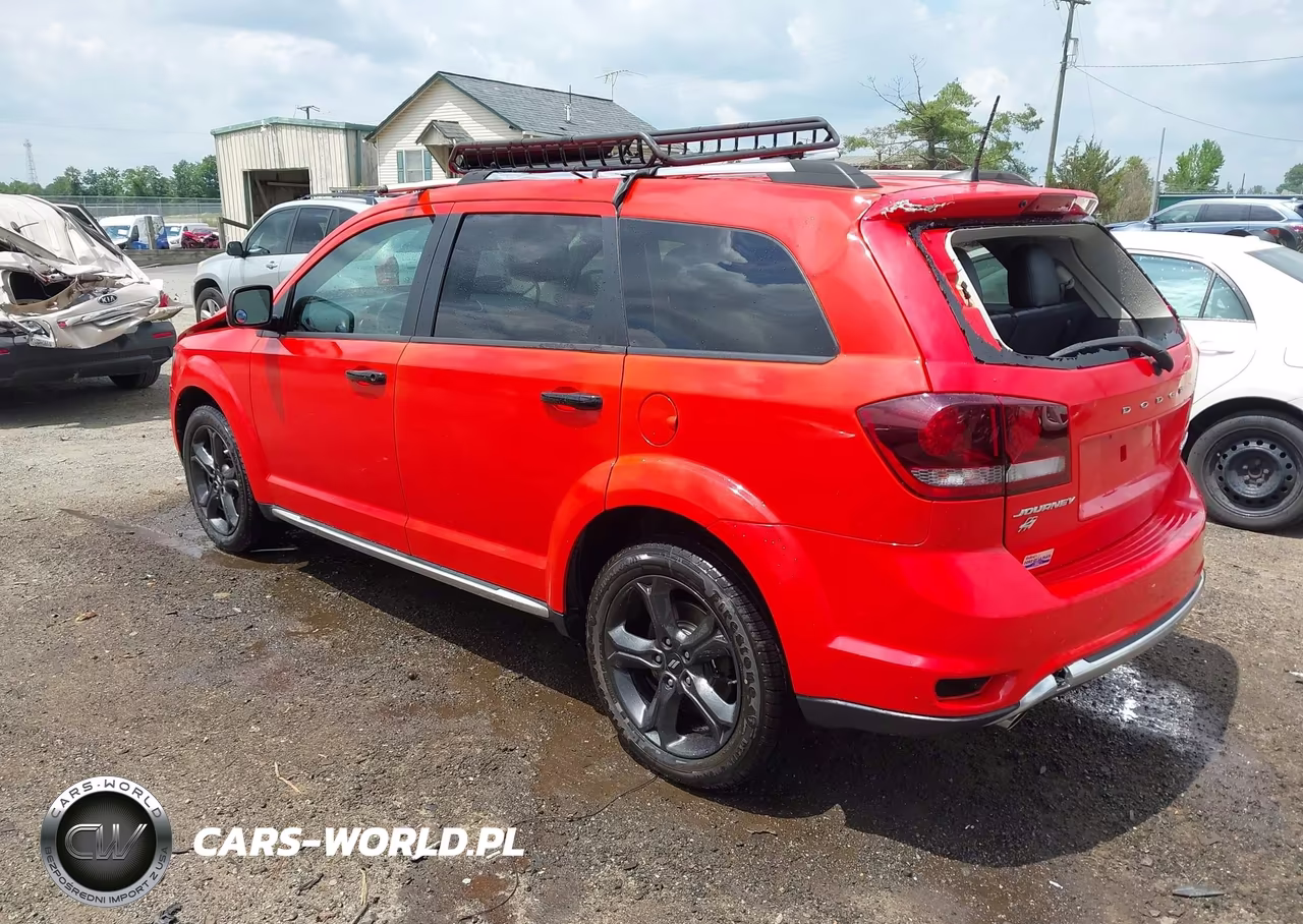 2019 Dodge Journey Crossroad Awd VIN:3C4PDDGG2KT838596 - 3