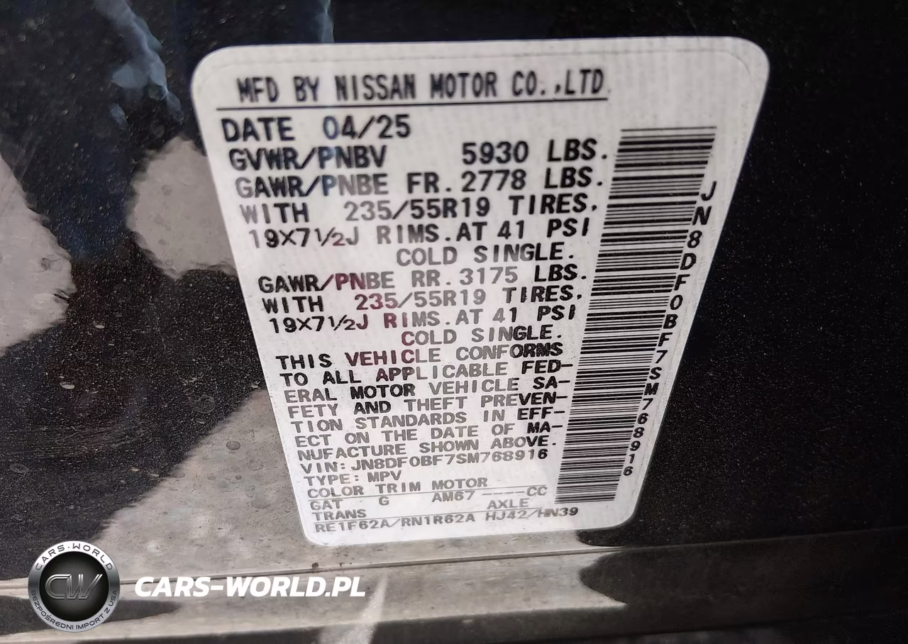 2025 Nissan Ariya Evolve+ VIN:JN8DF0BF7SM768916 - 9