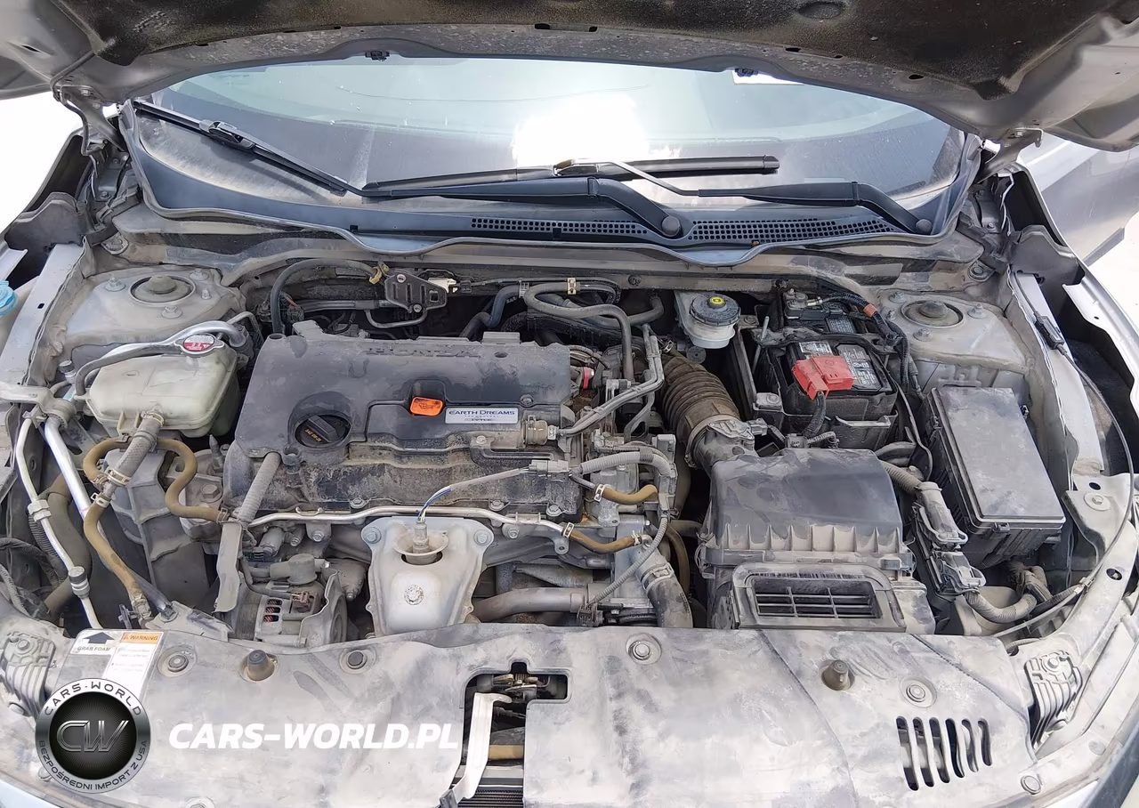 2020 Honda Civic Lx VIN:19XFC2F63LE016634 - 10
