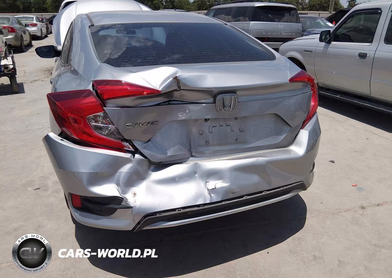 2020 Honda Civic Lx VIN:19XFC2F63LE016634 - 6
