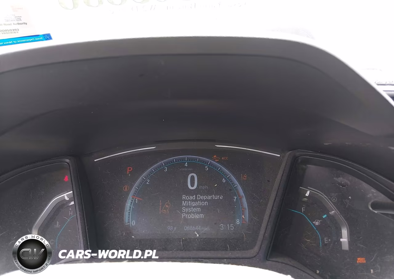 2020 Honda Civic Lx VIN:19XFC2F63LE016634 - 7