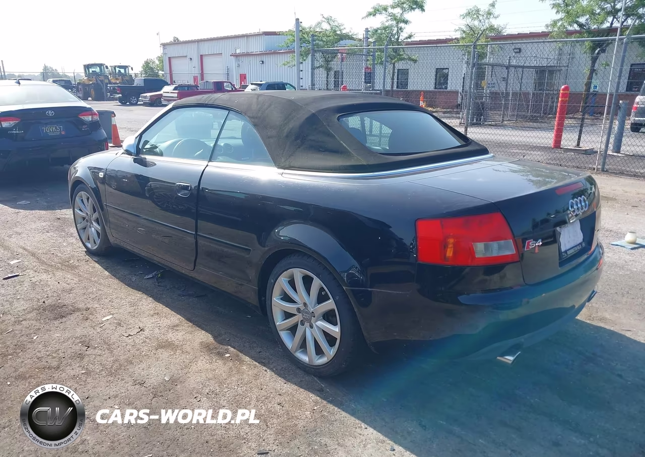 2004 Audi S4 VIN:WUARL48H44K900526 - 3