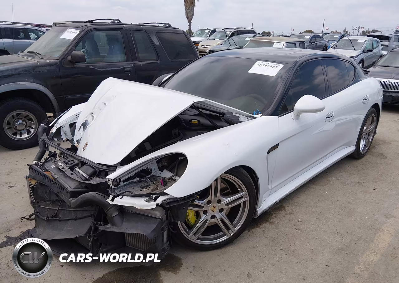 2011 Porsche Panamera Turbo VIN:WP0AC2A79BL090222 - 2