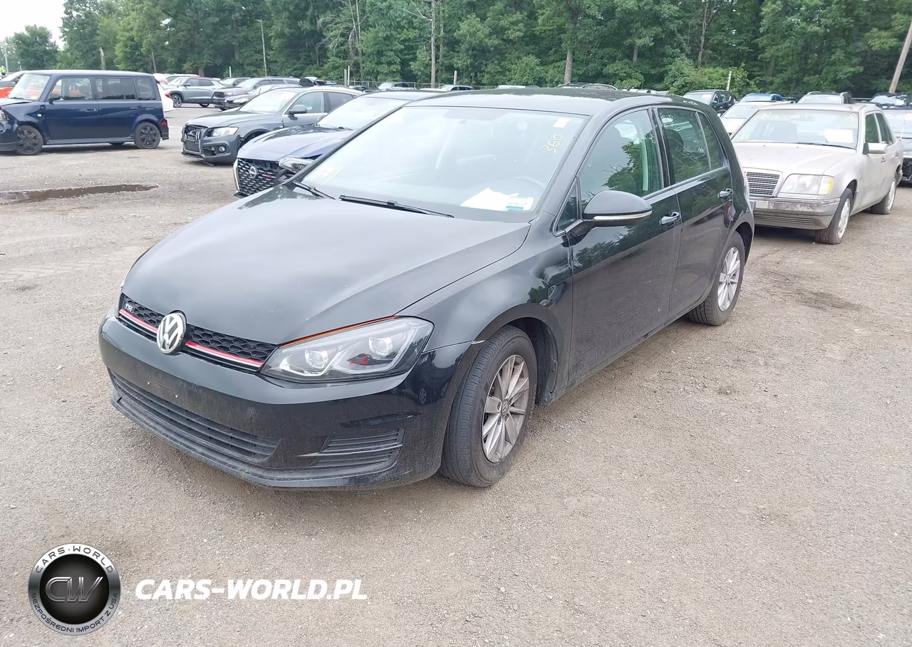 2017 Volkswagen Golf Tsi S 4-Door-Tsi Se 4-Door-Tsi Sel 4-Door-Tsi Wolfsburg Edition 4-Door VIN:3VW217AU2HM037640 - 2