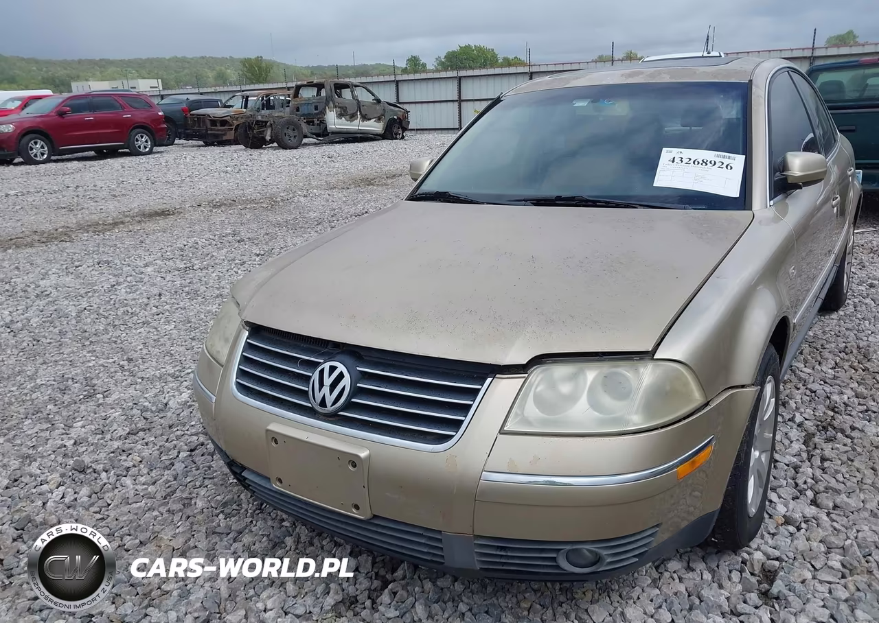2001 Volkswagen Passat Gls VIN:WVWPD63B41P206708 - 6