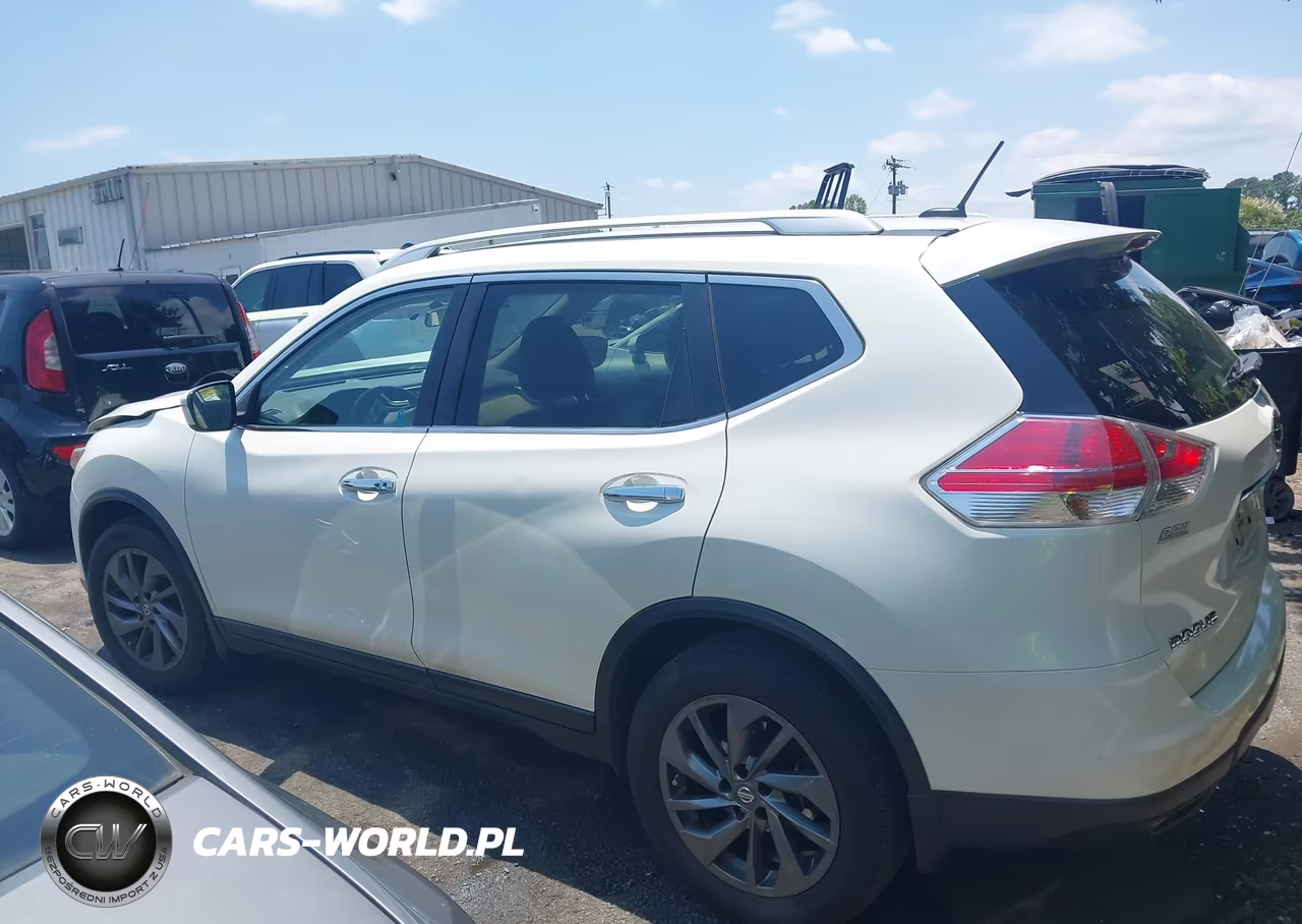 2016 Nissan Rogue Sv VIN:KNMAT2MT2GP605652 - 14