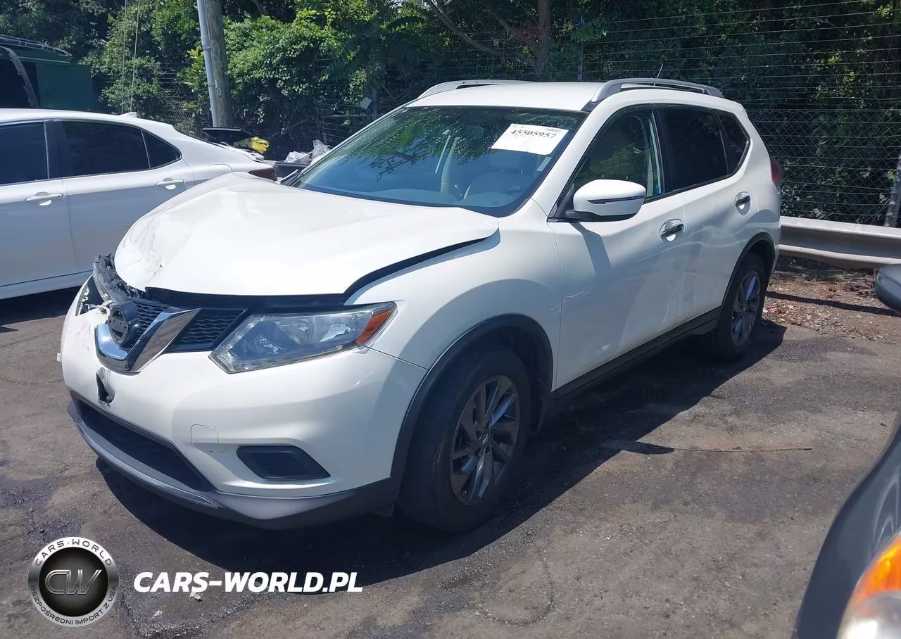 2016 Nissan Rogue Sv VIN:KNMAT2MT2GP605652 - 2
