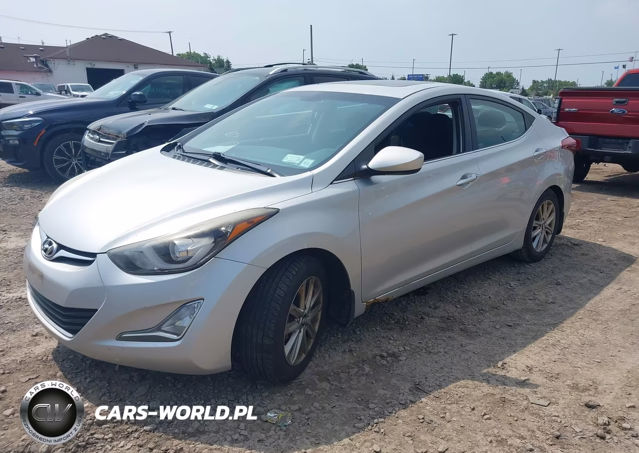 2015 Hyundai Elantra Se VIN:5NPDH4AE0FH581636 - 2
