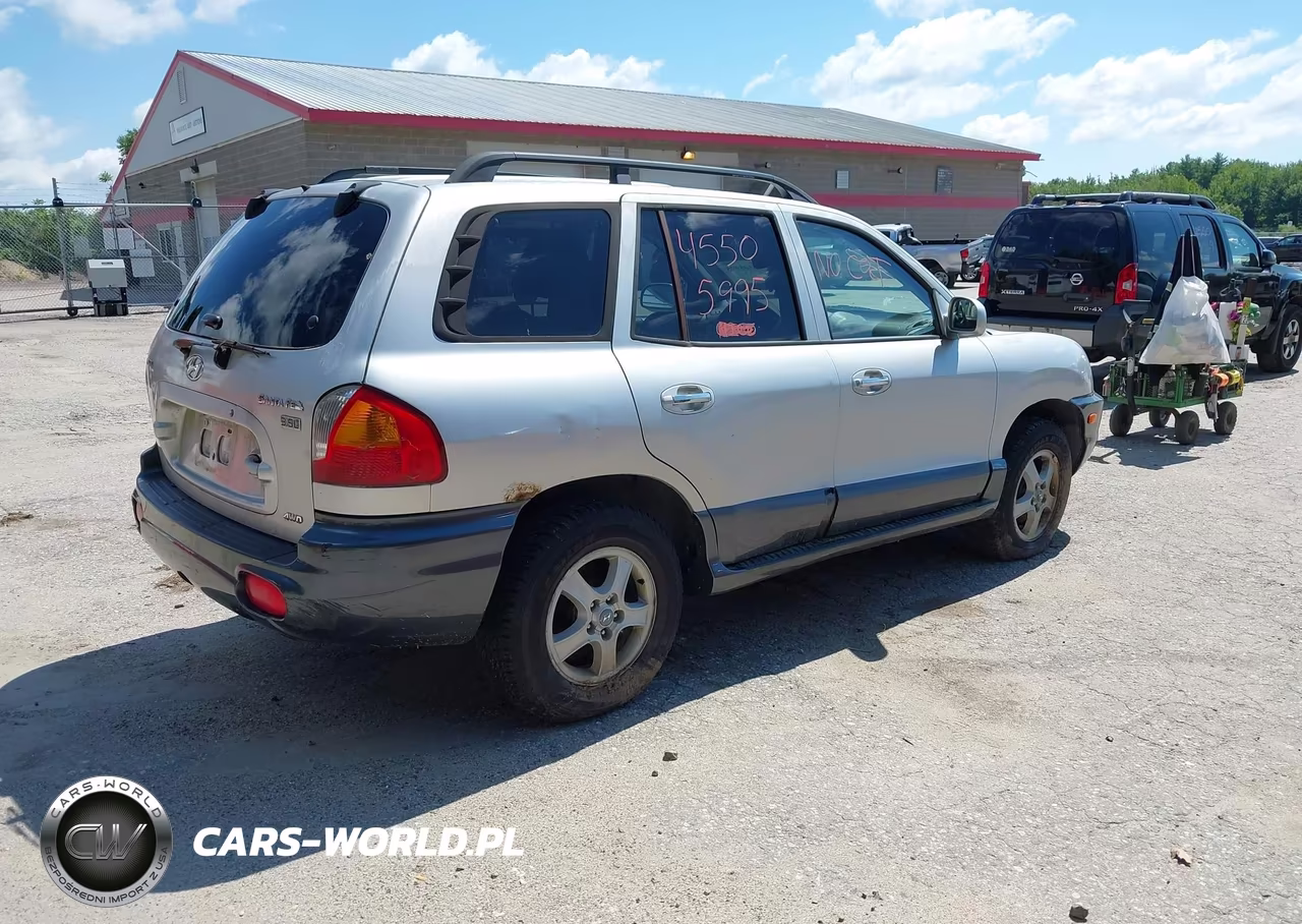 2003 Hyundai Santa Fe Gls-Lx VIN:KM8SC73EX3U543137 - 4