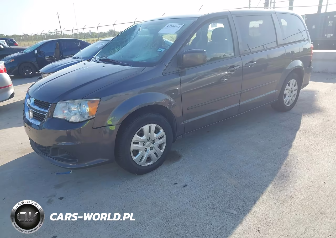 2016 Dodge Grand Caravan Se VIN:2C4RDGBG4GR399039 - 2