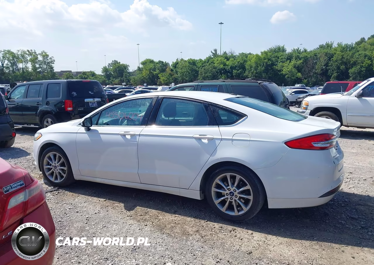 2017 Ford Fusion Se VIN:3FA6P0H74HR184528 - 14