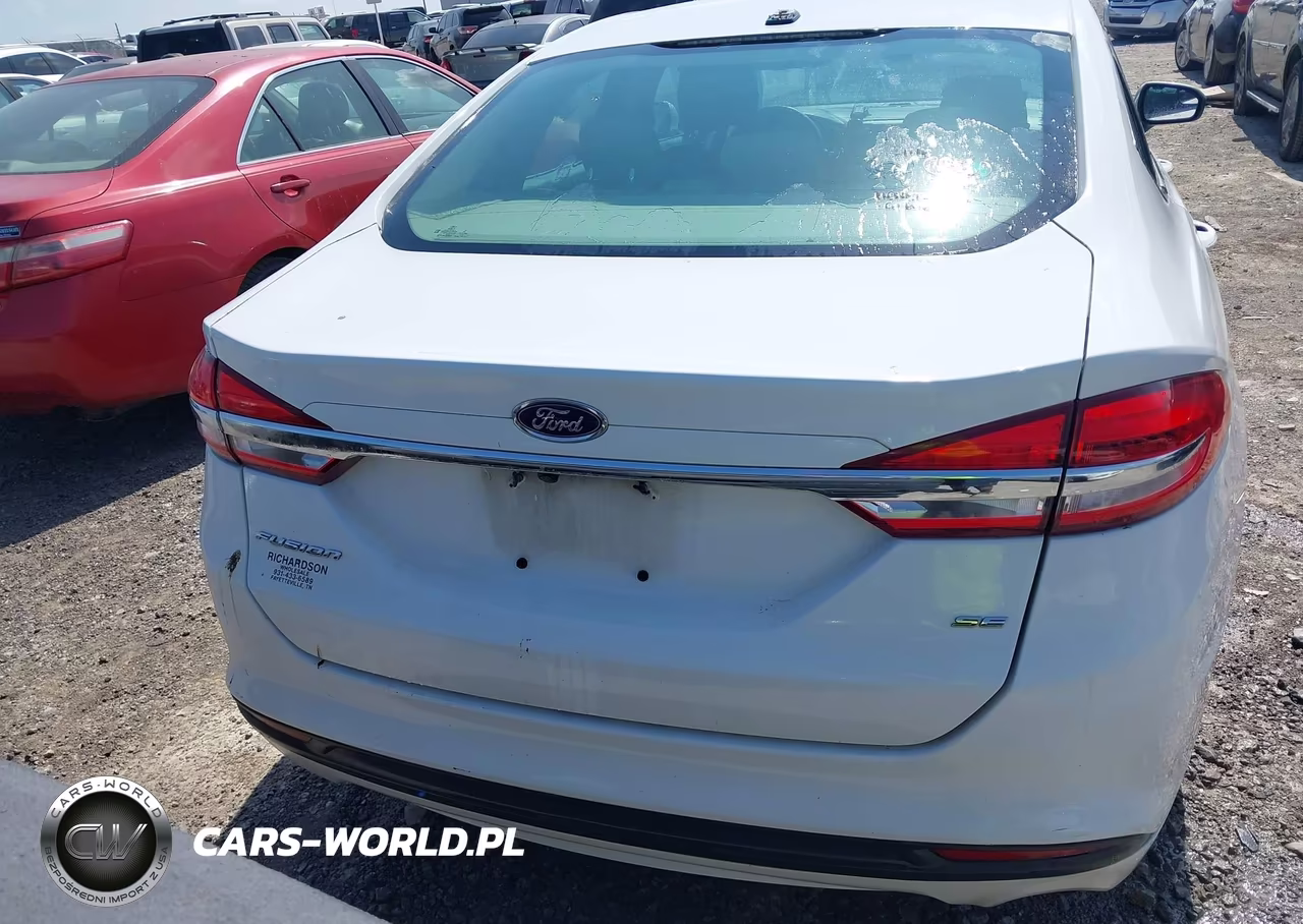 2017 Ford Fusion Se VIN:3FA6P0H74HR184528 - 16