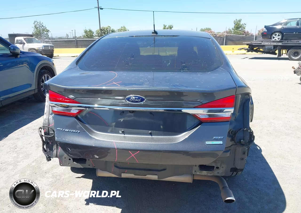 2018 Ford Fusion Se VIN:3FA6P0HD8JR241387 - 17
