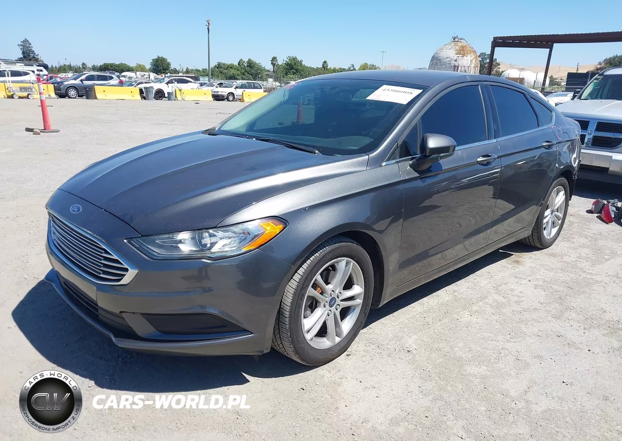 2018 Ford Fusion Se VIN:3FA6P0HD8JR241387 - 2