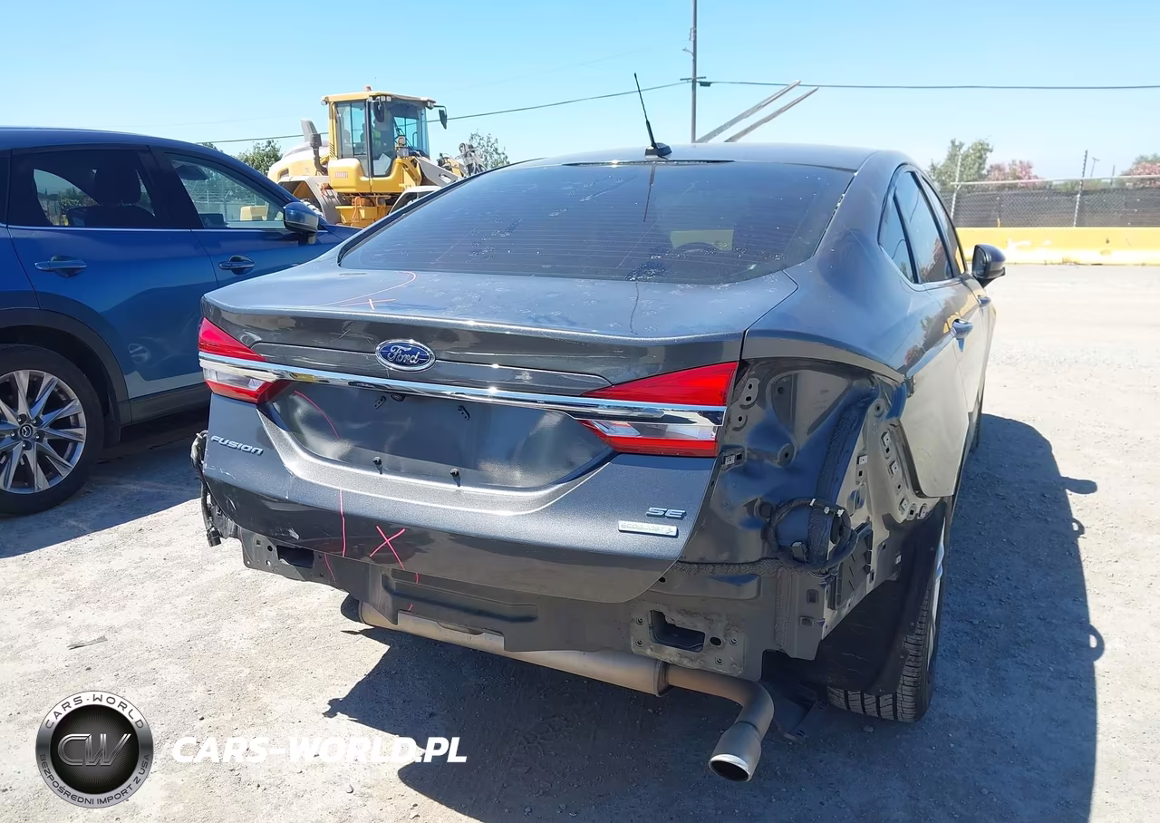 2018 Ford Fusion Se VIN:3FA6P0HD8JR241387 - 6