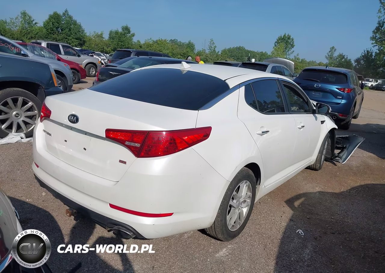2013 Kia Optima Lx VIN:KNAGM4A7XD5441405 - 4