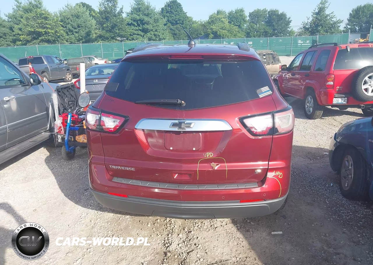 2017 Chevrolet Traverse Lt VIN:1GNKRGKDXHJ118562 - 16