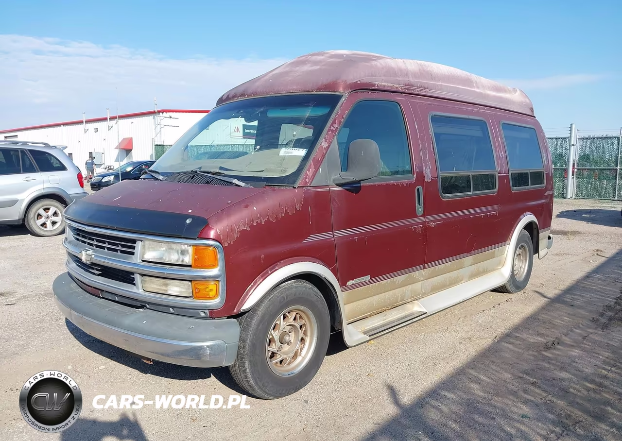 1998 Chevrolet Chevy Van G1500 VIN:1GBFG15R0W1026527 - 2