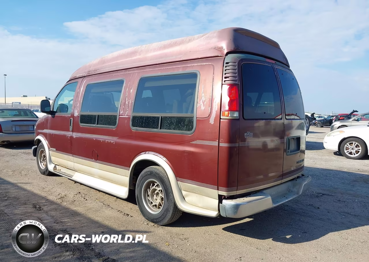 1998 Chevrolet Chevy Van G1500 VIN:1GBFG15R0W1026527 - 3