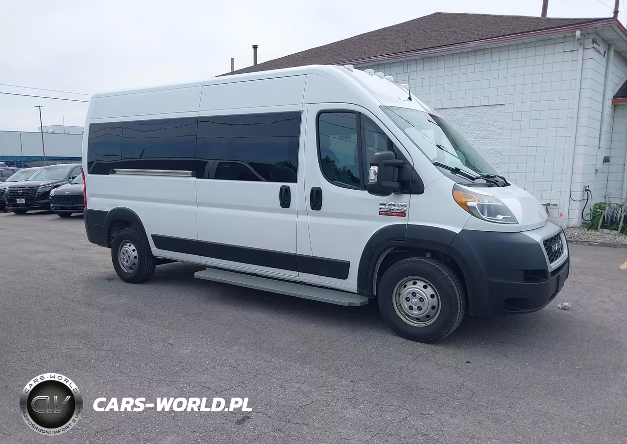 2019 Ram Promaster 2500 Window Van High Roof 159 Wb – zdjęcie 1 z 16
