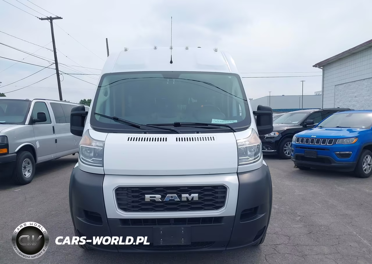 2019 Ram Promaster 2500 Window Van High Roof 159 Wb VIN:3C6TRVPG2KE502514 - 12