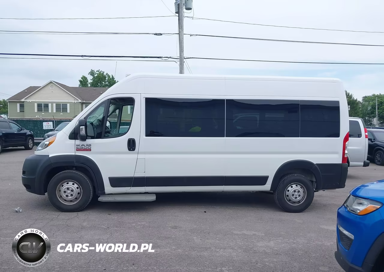 2019 Ram Promaster 2500 Window Van High Roof 159 Wb VIN:3C6TRVPG2KE502514 - 14