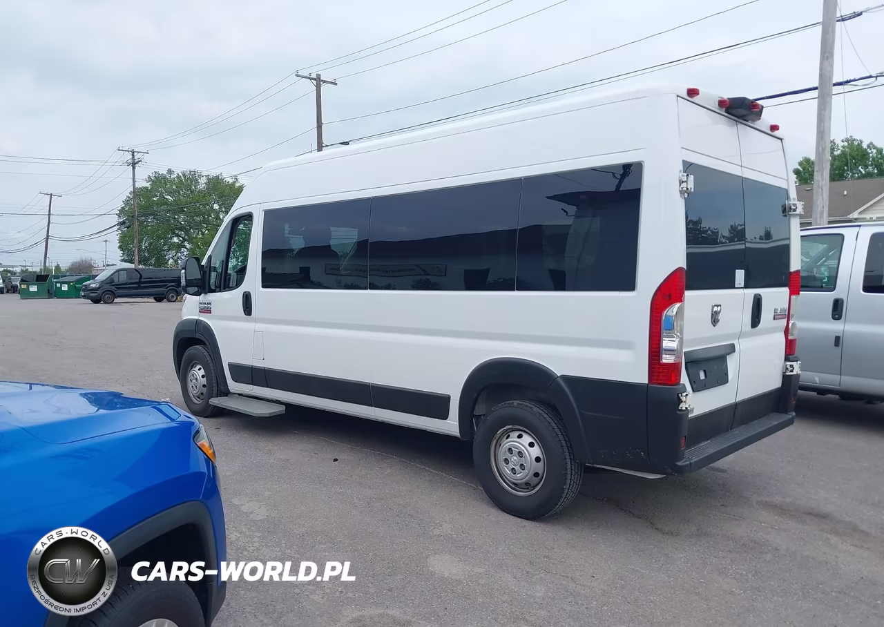 2019 Ram Promaster 2500 Window Van High Roof 159 Wb VIN:3C6TRVPG2KE502514 - 3