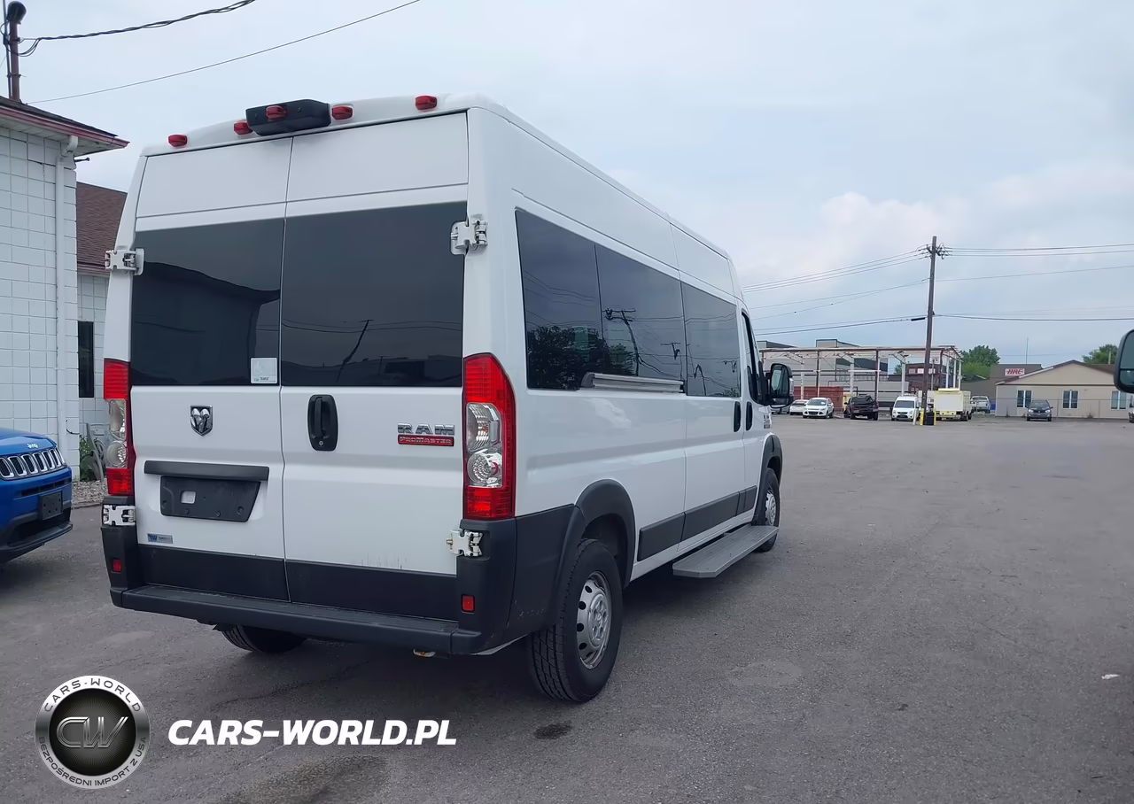 2019 Ram Promaster 2500 Window Van High Roof 159 Wb VIN:3C6TRVPG2KE502514 - 4