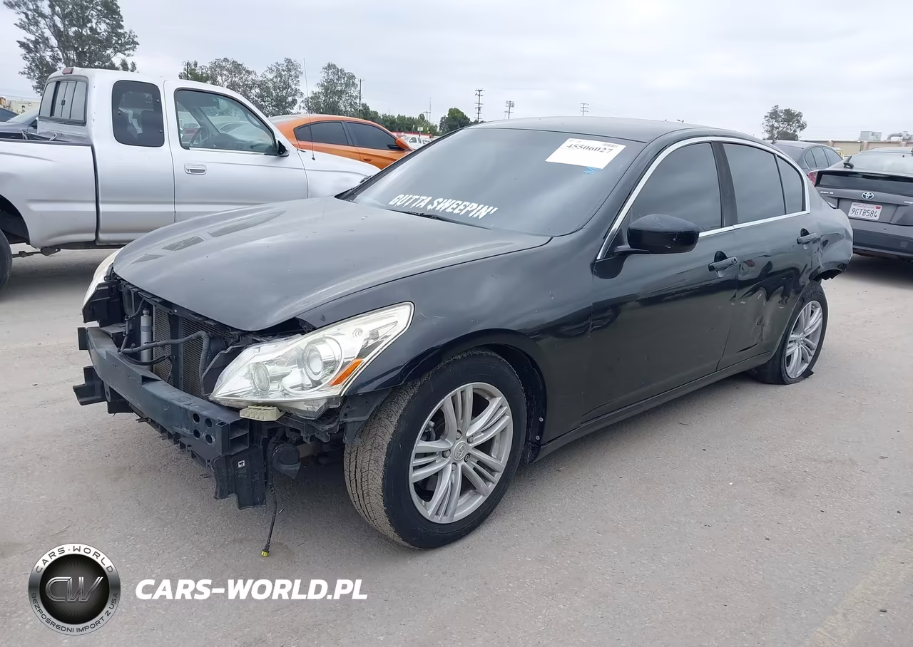 2011 Infiniti G25 Journey VIN:JN1DV6AP2BM602348 - 2
