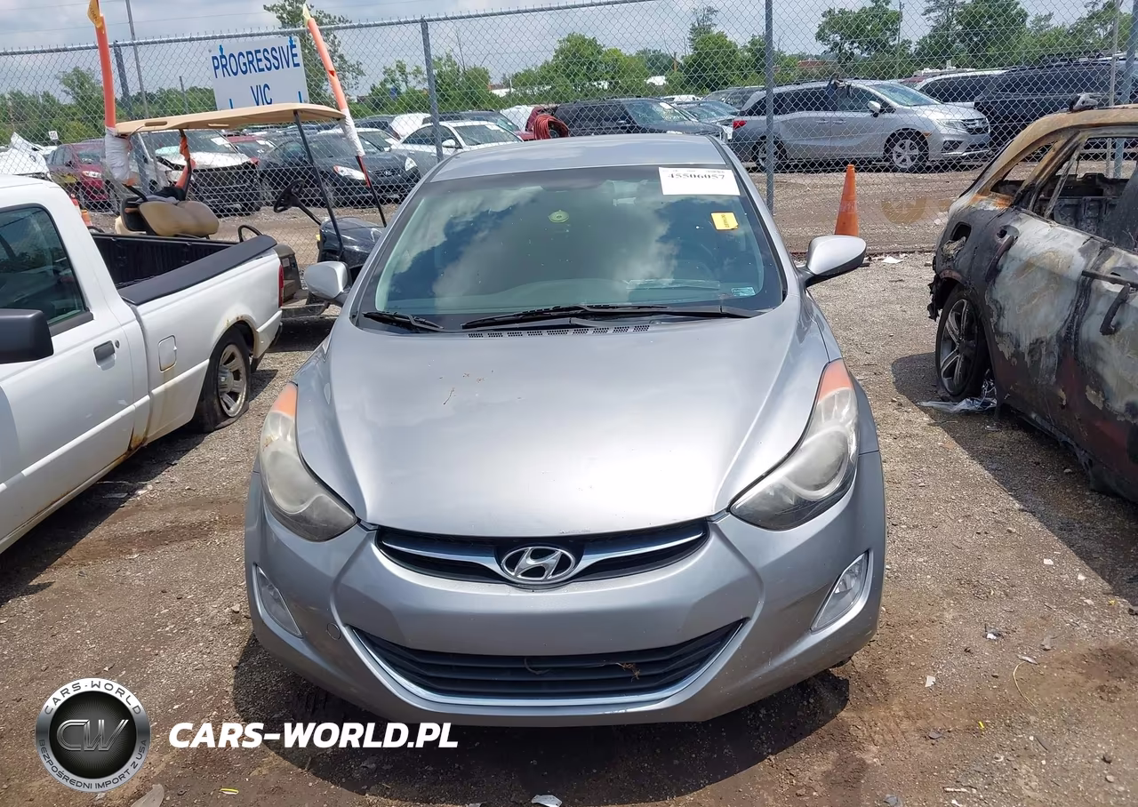2013 Hyundai Elantra Gls VIN:KMHDH4AE8DU972693 - 12