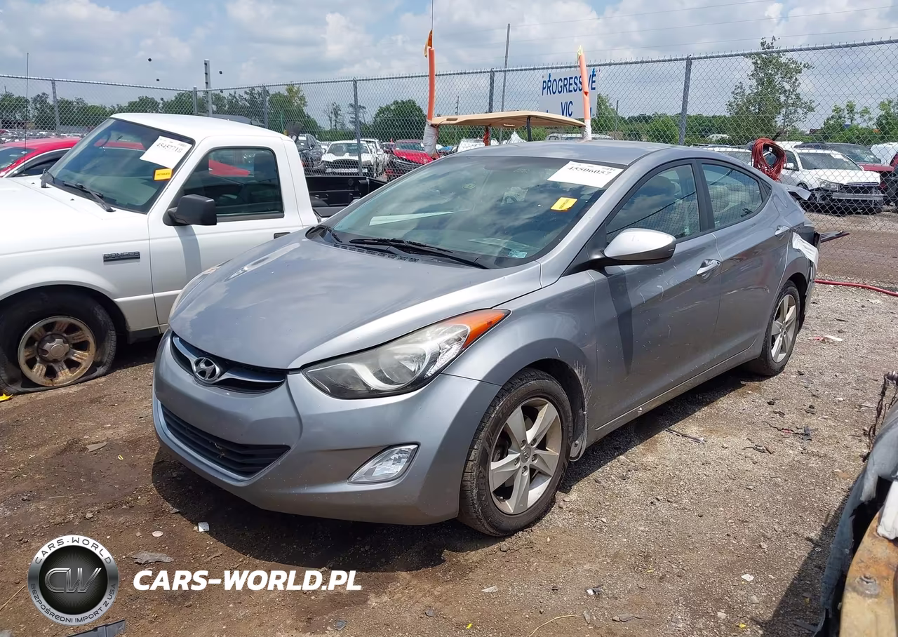 2013 Hyundai Elantra Gls VIN:KMHDH4AE8DU972693 - 2