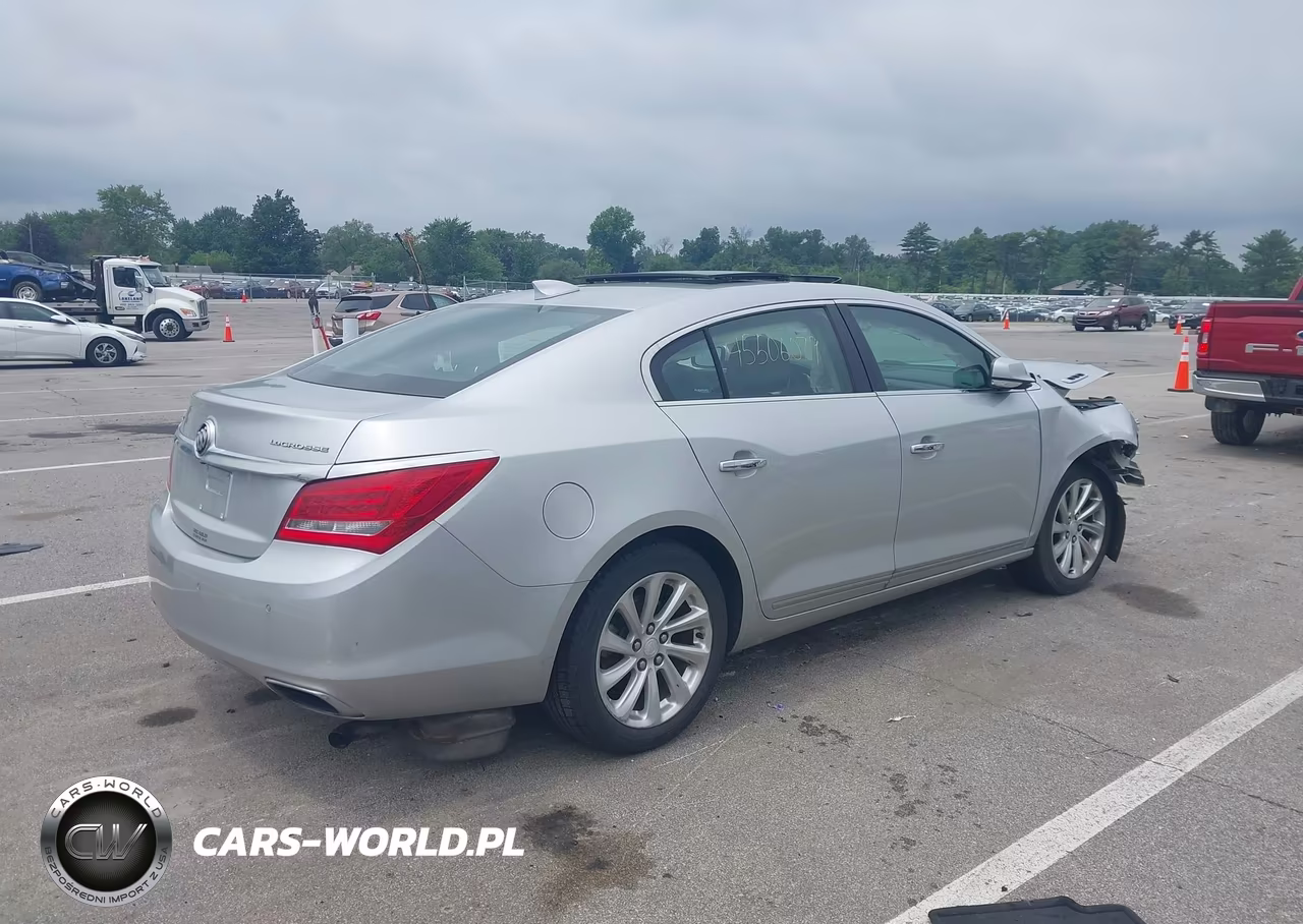 2015 Buick Lacrosse Leather VIN:1G4GB5G3XFF196665 - 4