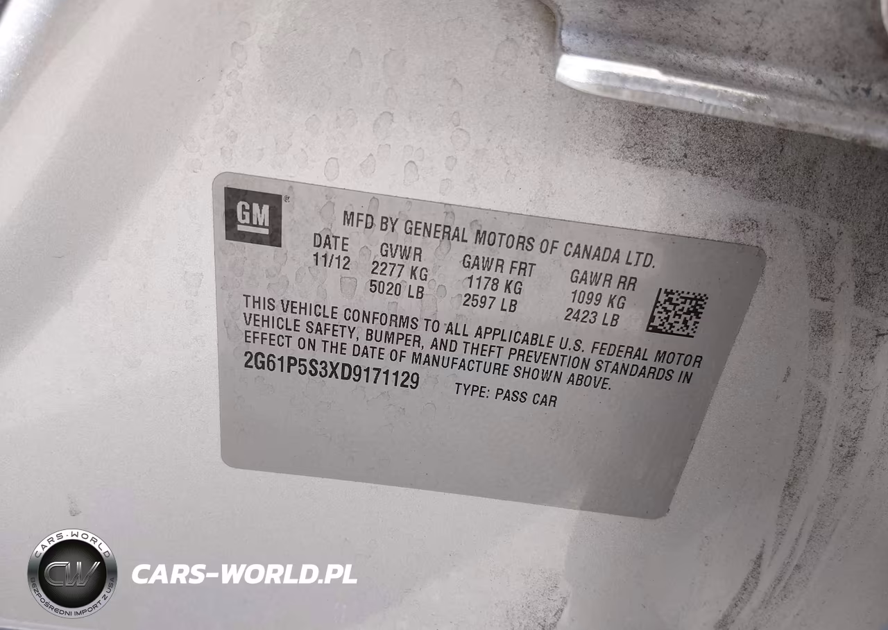 2013 Cadillac Xts Luxury VIN:2G61P5S3XD9171129 - 9