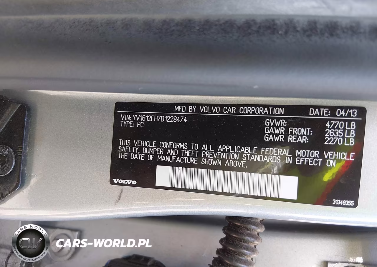 2013 Volvo S60 T5 VIN:YV1612FH7D1228474 - 9